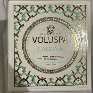 New in box Voluspa Laguna candle 12 oz